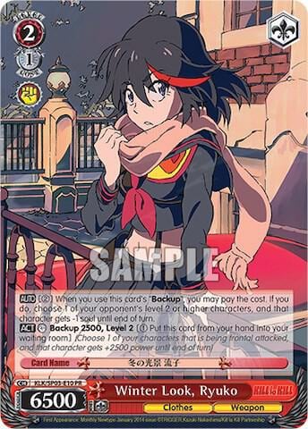 Winter Look, Ryuko, KILL la KILL Power Up Set KLK/SP03-E10 PR
