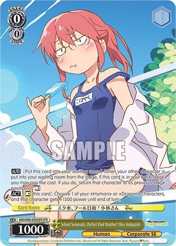 School Swimsuits, Perfect Pool Weather! Miss Kobayashi (OFR), Miss Kobayashi's Dragon Maid KMD/W96-E005OFR OFR
