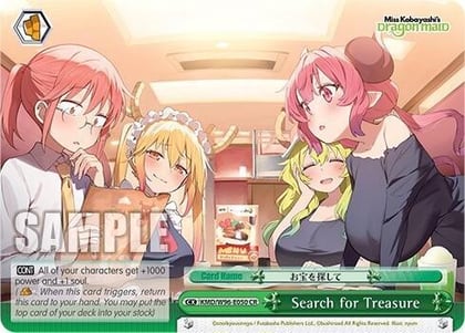 Search for Treasure, Miss Kobayashi's Dragon Maid KMD/W96-E050 CR