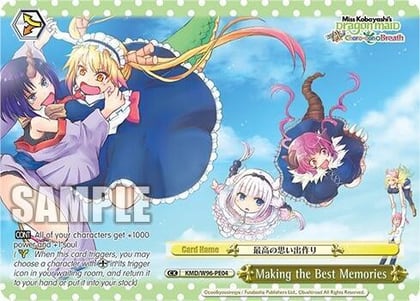 Making the Best Memories, Miss Kobayashi's Dragon Maid KMD/W96-PE04 PR