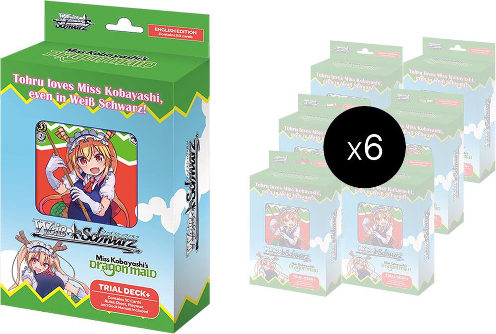 Miss Kobayashi's Dragon Maid Trial Deck+ Display, Miss Kobayashi's Dragon Maid P282210
