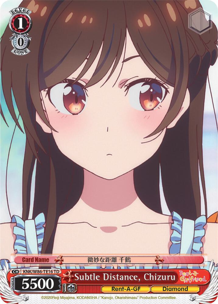 Subtle Distance, Chizuru, Rent-A-Girlfriend KNK/W86-TE16 TD