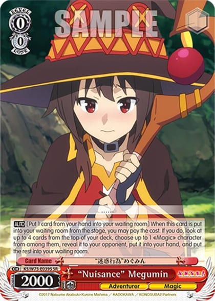 "Nuisance" Megumin (SR), KONOSUBA -God’s blessing on this wonderful world! Re:Edit KS/W75-E039S