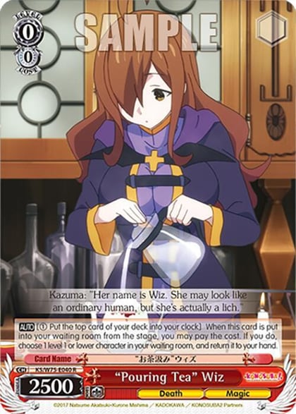 "Pouring Tea" Wiz, KONOSUBA -God’s blessing on this wonderful world! Re:Edit KS/W75-E040