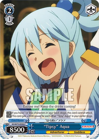 "Tipsy" Aqua, KONOSUBA -God’s blessing on this wonderful world! Re:Edit KS/W75-E094