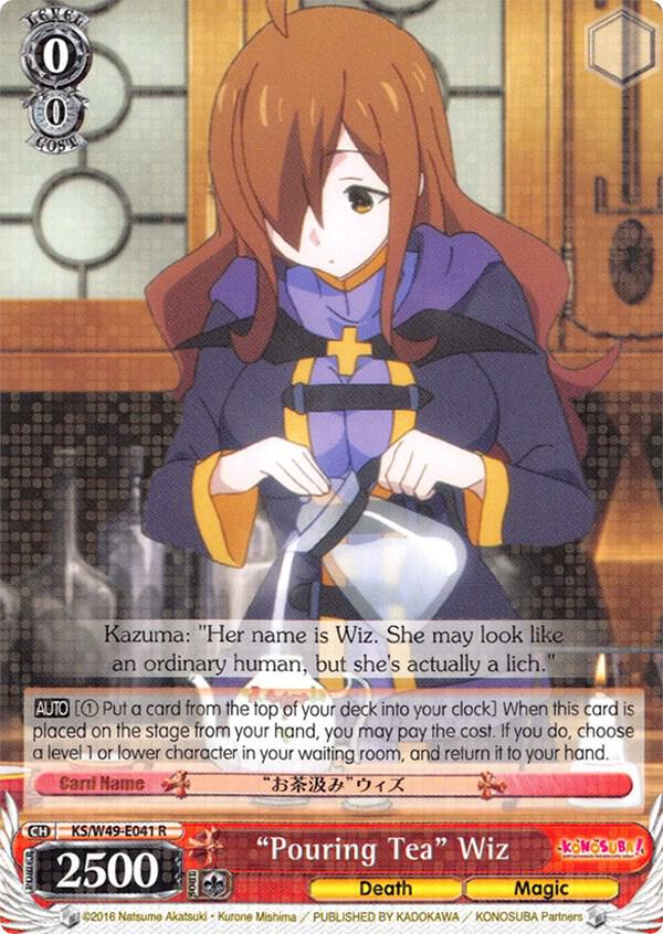 "Pouring Tea" Wiz, KonoSuba KS/W49-E041 R