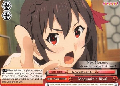 Megumin's Rival, KonoSuba KS/W49-E068 CC