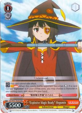 "Explosive Magic Ready" Megumin (RRR), KonoSuba KS/W49-TE05R RRR