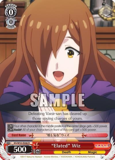 "Elated" Wiz, KonoSuba 2 KS/W55-E046 R