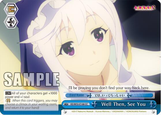 Well Then, See You, KonoSuba 2 KS/W55-E100 CC