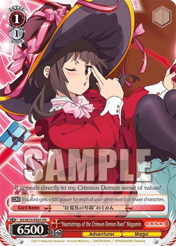 "Heartstrings of the Crimson Demon Race" Megumin, KonoSuba 2 KS/W55-PE01 PR