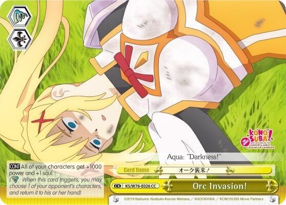 Orc Invasion!, KonoSuba The Movie: Legend of Crimson KS/W76-E026 CC