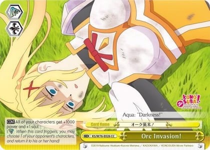 Orc Invasion!, KonoSuba The Movie: Legend of Crimson KS/W76-E026 CC