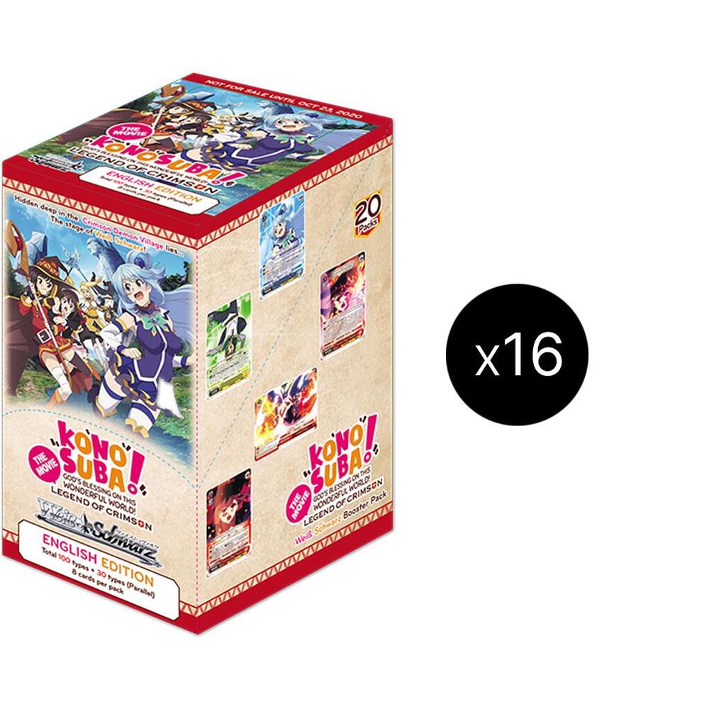 Konosuba The Movie: Legend of Crimson Booster Box Case [Second Edition], KonoSuba The Movie: Legend of Crimson P585019