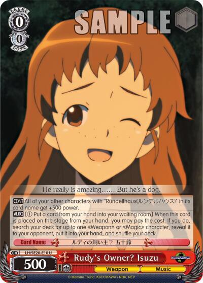 Rudy's Owner? Isuzu, LOG HORIZON LH/SE20-E10 U