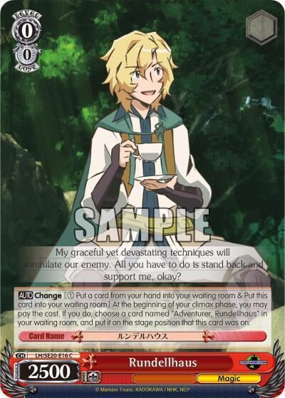 Rundellhaus, LOG HORIZON LH/SE20-E16 C
