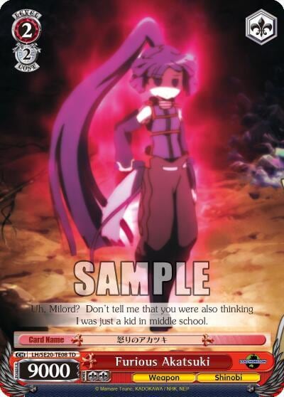 Furious Akatsuki, LOG HORIZON LH/SE20-TE08 TD