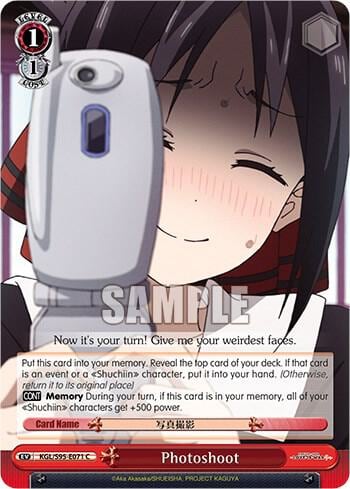 Photoshoot, Kaguya-Sama: Love is War? KGL/S95-E071 C