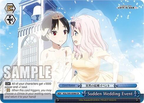 Sudden Wedding Event, Kaguya-Sama: Love is War? KGL/S95-E098 CR