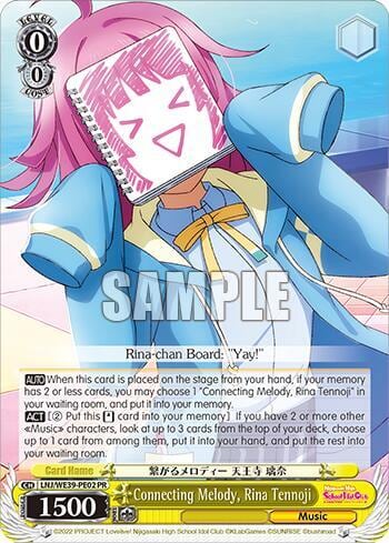 Connecting Melody, Rina Tennoji, Love Live! School Idol Festival Series 10th Anniversary Premium Booster LNJ/WE39-PE02