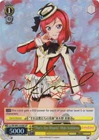 "That's Our Miracle" Maki Nishikino (SP), Love Live! DX LL/EN-W01-016SP SP