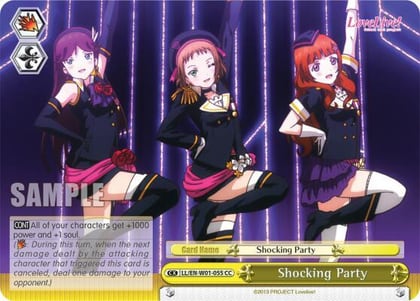 Shocking Party, Love Live! DX LL/EN-W01-055 CC