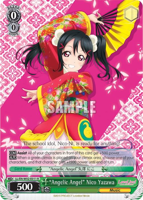 "Angelic Angel" Nico Yazawa, Love Live! DX Vol.2 LL/EN-W02-E011 R