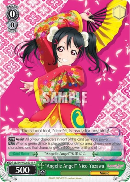 "Angelic Angel" Nico Yazawa, Love Live! DX Vol.2 LL/EN-W02-E011 R