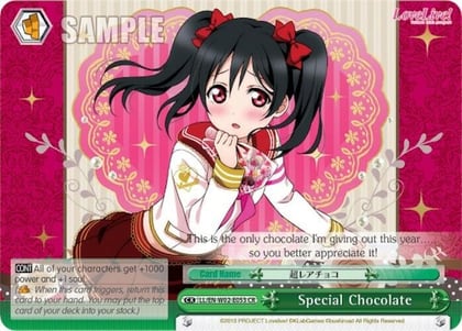 Special Chocolate, Love Live! DX Vol.2 LL/EN-W02-E053 CR