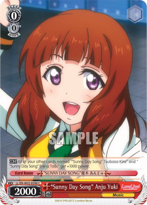 "Sunny Day Song" Anju Yuki, Love Live! DX Vol.2 LL/EN-W02-E096 C