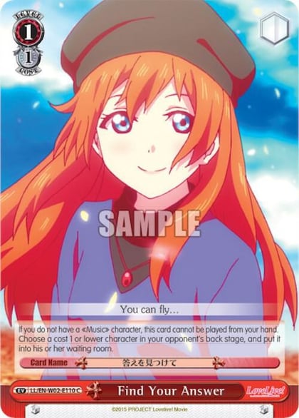 Find Your Answer, Love Live! DX Vol.2 LL/EN-W02-E110 C