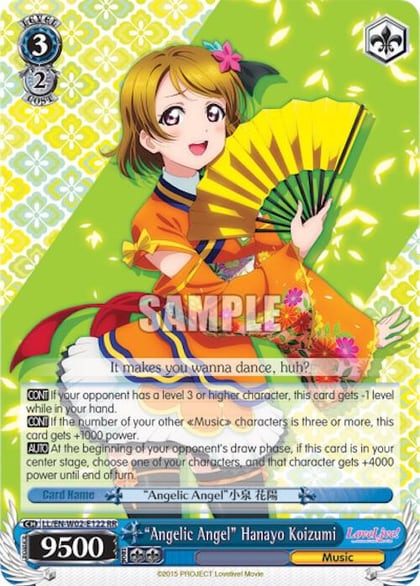 "Angelic Angel" Hanayo Koizumi, Love Live! DX Vol.2 LL/EN-W02-E122 RR