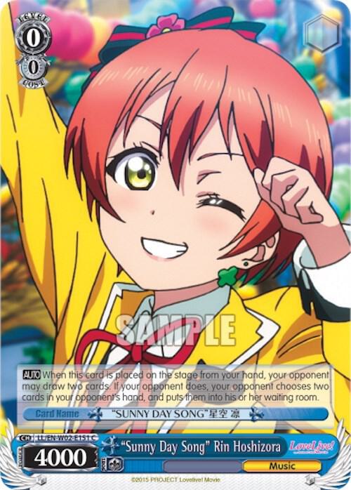 "Sunny Day Song" Rin Hoshizora, Love Live! DX Vol.2 LL/EN-W02-E151 C