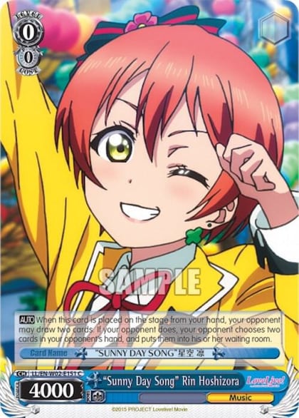 "Sunny Day Song" Rin Hoshizora, Love Live! DX Vol.2 LL/EN-W02-E151 C