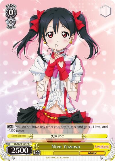 Nico Yazawa, Love Live! LL/W24-E017 C