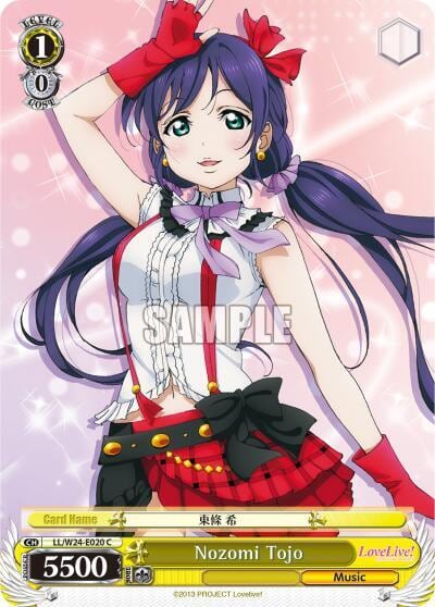 Nozomi Tojo, Love Live! LL/W24-E020 C