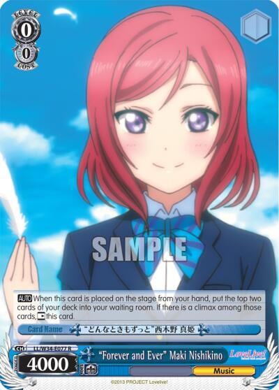 "Forever and Ever" Maki Nishikino, Love Live! Vol. 2 LL/W34-E077 R