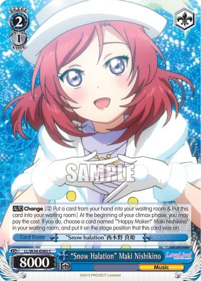 "Snow Halation" Maki Nishikino, Love Live! Vol. 2 LL/W34-E085 C