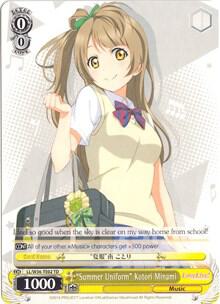 "Summer Uniform" Kotori Minami, Love Live! Vol. 2 LL/W36-TE02 TD