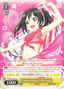 "Summer Glances" Nico Yazawa, Love Live! Vol. 2 LL/W36-TE03 TD