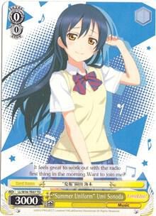 "Summer Uniform" Umi Sonoda, Love Live! Vol. 2 LL/W36-TE07 TD