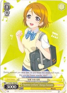 "Summer Uniform" Hanayo Koizumi, Love Live! Vol. 2 LL/W36-TE08 TD