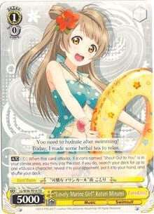 "Lovely Marine Girl" Kotori Minami, Love Live! Vol. 2 LL/W36-TE10 TD