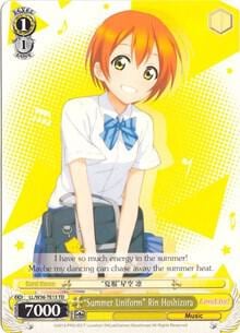 "Summer Uniform" Rin Hoshizora, Love Live! Vol. 2 LL/W36-TE13 TD