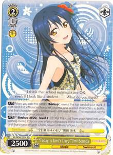 "Today is Umi's Day" Umi Sonoda, Love Live! Vol. 2 LL/W36-TE14 TD