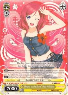 "Singing by the Shore" Maki Nashino, Love Live! Vol. 2 LL/W36-TE16 TD