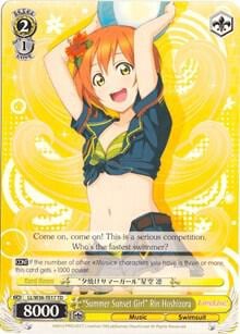 "Summer Sunset Girl" Rin Hoshizora, Love Live! Vol. 2 LL/W36-TE17 TD