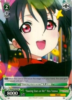 "Dancing Stars on Me!" Nico Yazawa, Love Live! Vol. 2 LL/W34-E103 PR
