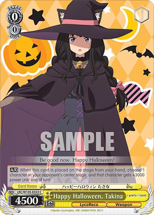Happy Halloween, Takina, Lycoris Recoil LRC/W105-E022 C