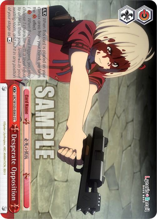 Desperate Opposition, Lycoris Recoil LRC/W105-E065 CC